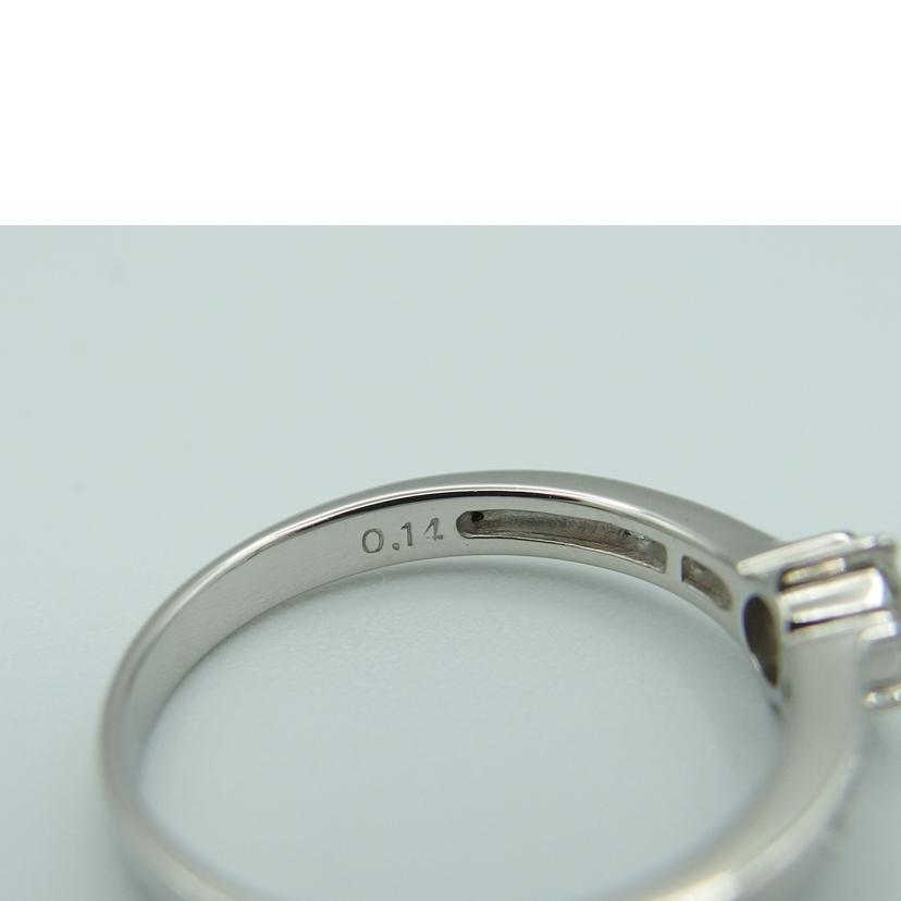 PT900ダイヤリング#13.5 0.293/0.14ct//Aランク/04