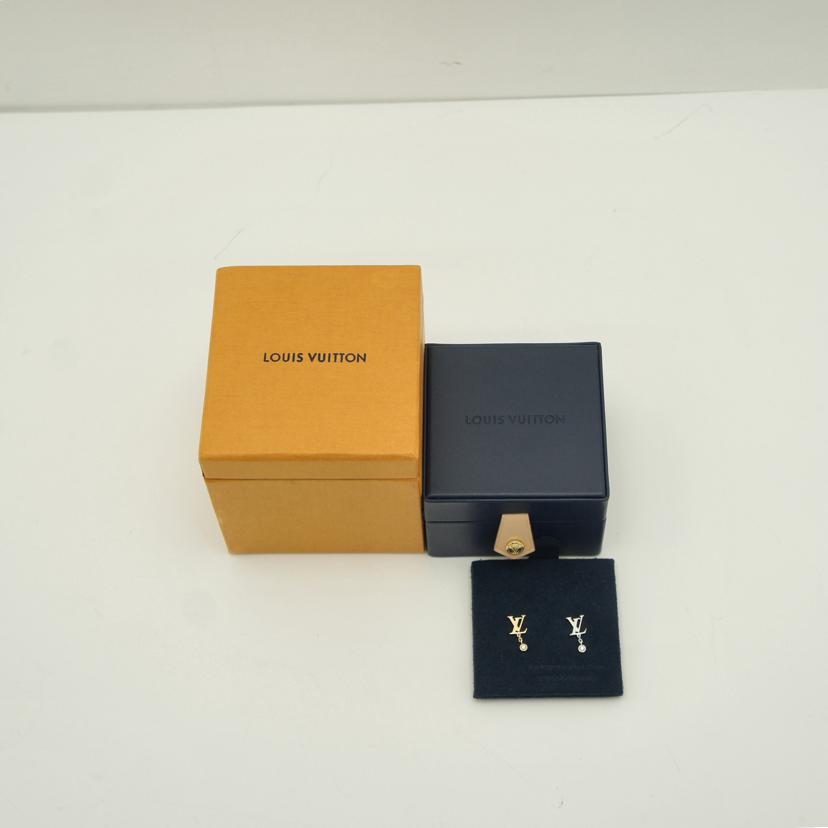 LOUIS VUITTON ルイ・ヴィトン/イディールブロッサムLV/750YG×WG/Q96495/Q96544//C43420/C71245/Aランク/91