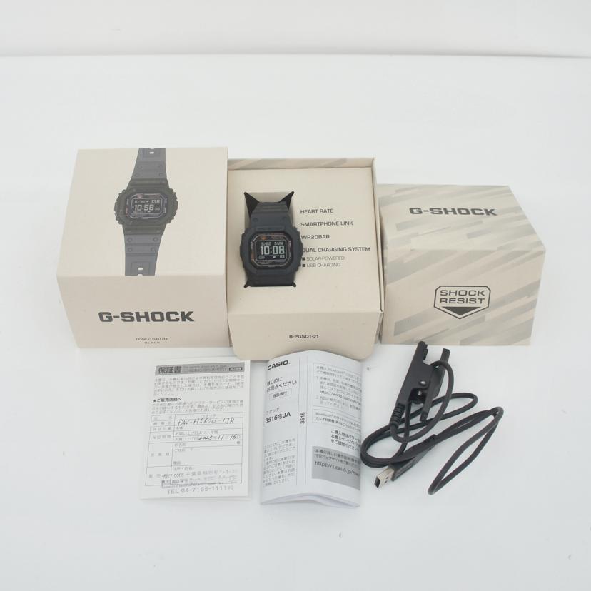 CASIO カシオ/G-SHOCK/G-SQUAD/スマホリンク ※風防キズ/DW-H5600//ABランク/75
