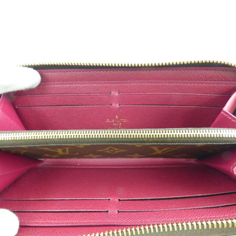 LOUIS VUITTON ルイ・ヴィトン/ポルトフォイユクレマンス/モノグラム/フューシャ/M60742//CT3***/Bランク/64
