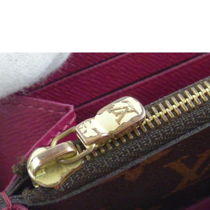 LOUIS VUITTON ルイ・ヴィトン/ポルトフォイユクレマンス/モノグラム/フューシャ/M60742//CT3***/Bランク/64