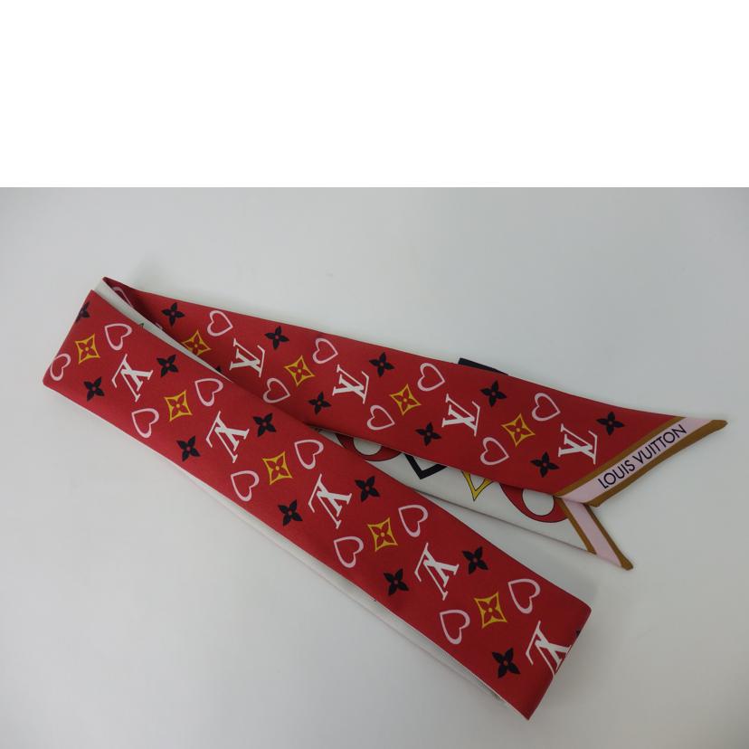 LV ルイヴィトン/バンドーBB/ハート柄/マイトゥルールージュ/シルク100%/M78117//CC3***/Aランク/84