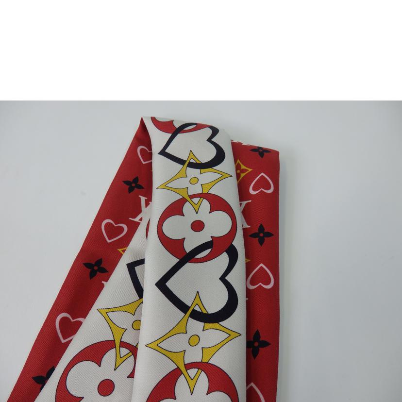 LV ルイヴィトン/バンドーBB/ハート柄/マイトゥルールージュ/シルク100%/M78117//CC3***/Aランク/84