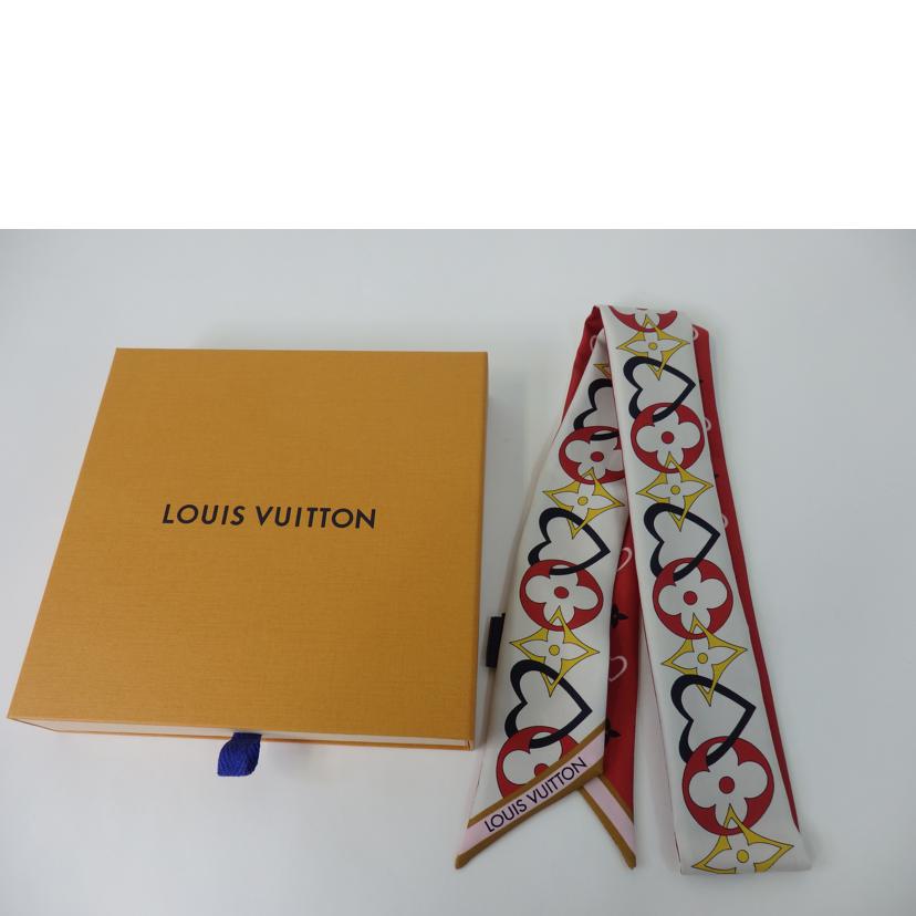 LV ルイヴィトン/バンドーBB/ハート柄/マイトゥルールージュ/シルク100%/M78117//CC3***/Aランク/84