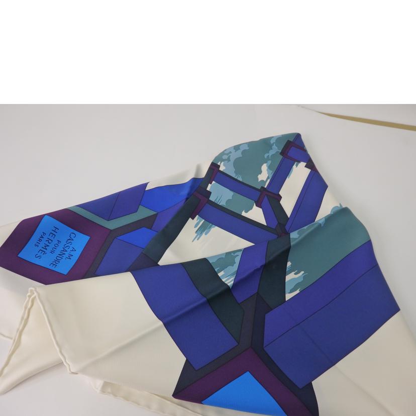HERMES エルメス/カレ90/シルクスカーフ/A.M CASSANDRE POUR HERMES PARIS//Aランク/84
