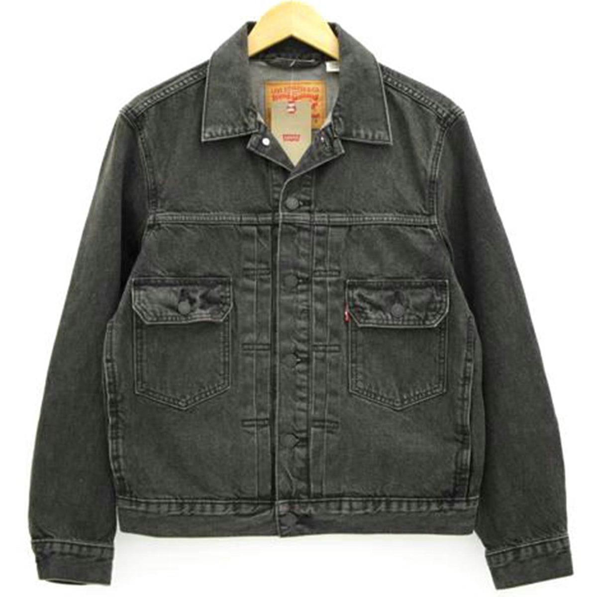 Levi’s リーバイス/ブラックデニムジャケット/Gジャン/PC9-A7632-0002//Aランク/05