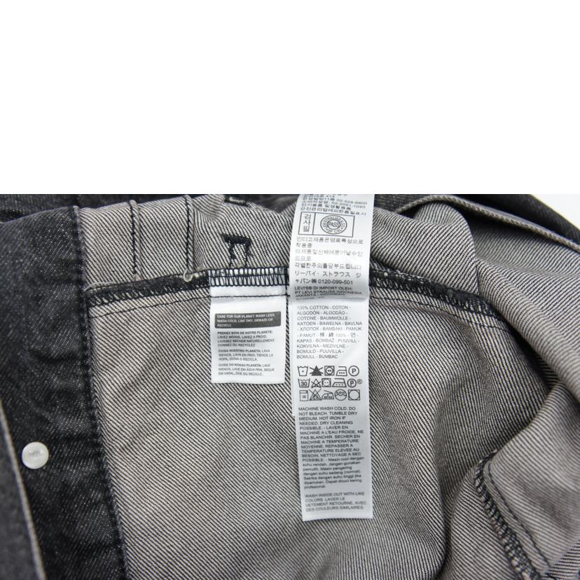 Levi’s リーバイス/ブラックデニムジャケット/Gジャン/PC9-A7632-0002//Aランク/05