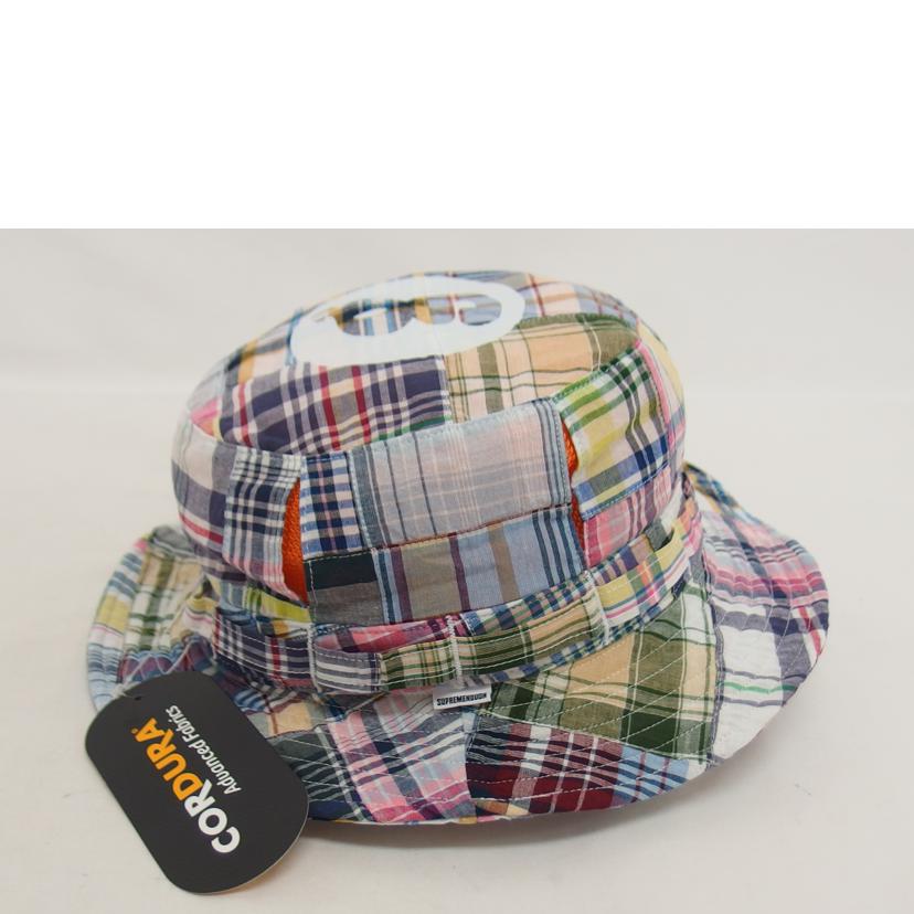 Supreme×GOODENOUGH/パッチワーククラッシャーハット//SAランク/04