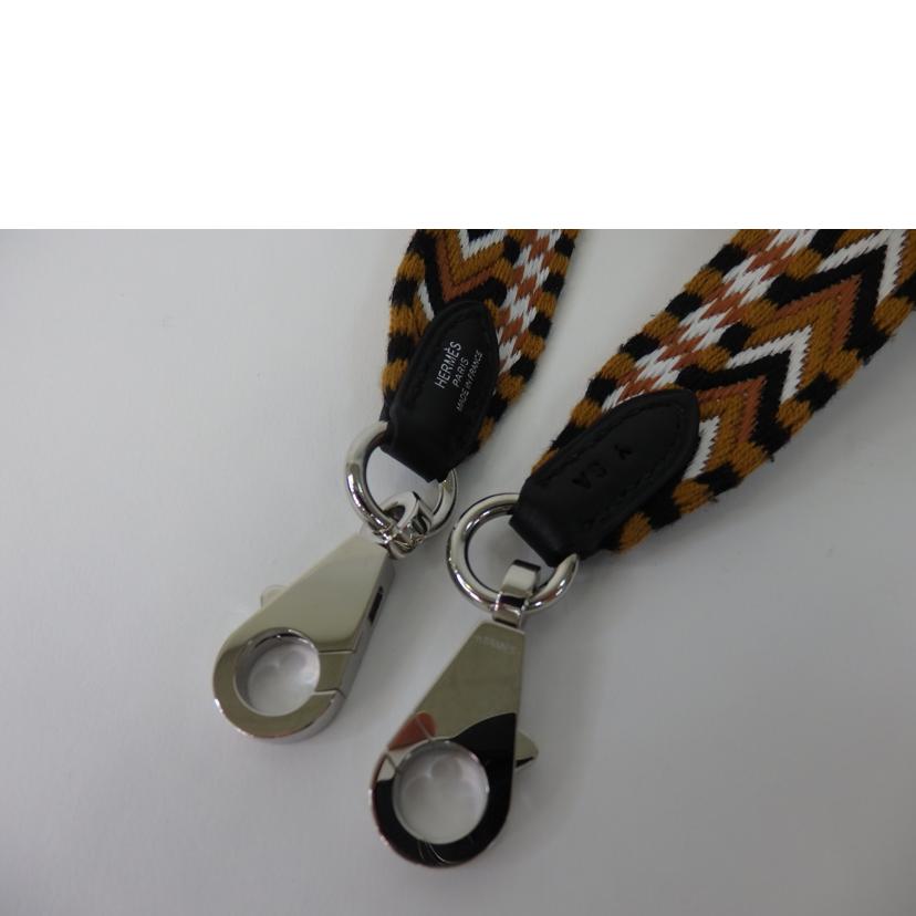 HERMES エルメス/バンドリエール/セサミ×ホワイト×ブラック/トワル/スイフト/シルバー金具//Y S***/SAランク/84