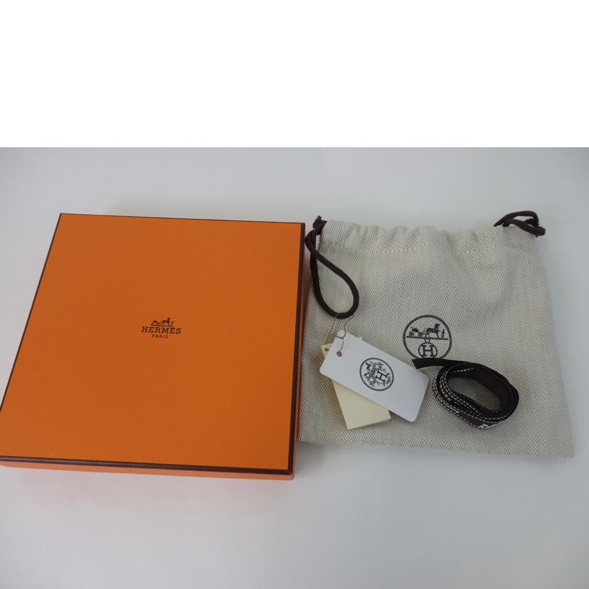 HERMES エルメス/バンドリエール/セサミ×ホワイト×ブラック/トワル/スイフト/シルバー金具//Y S***/SAランク/84