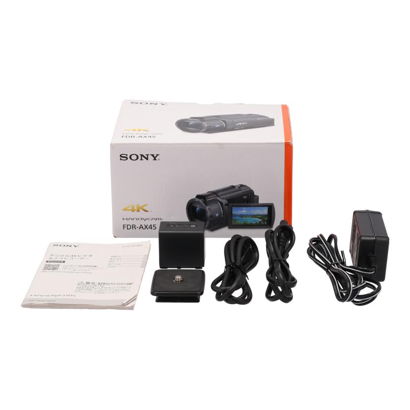 SONY ソニー/4Kビデオカメラ/FDR-AX45//s013059144c/Bランク/84