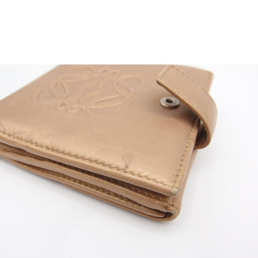 LOEWE ロエベ/二つ折りコンパクトウォレット/060804//Bランク/04