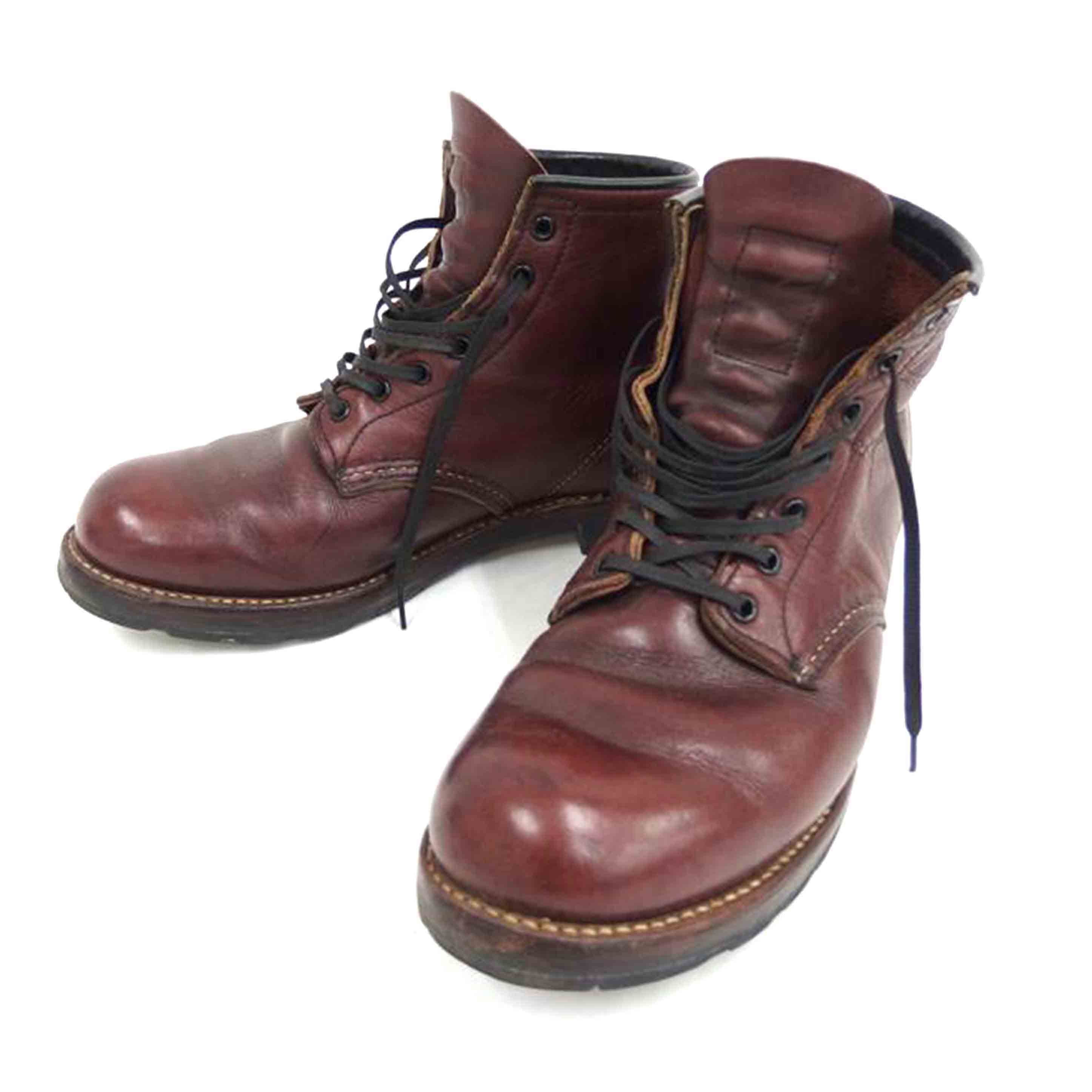 RED WING レッドウィング/ベックマンレザーワークブーツ ブラックチェリー /D9011//Cランク/82