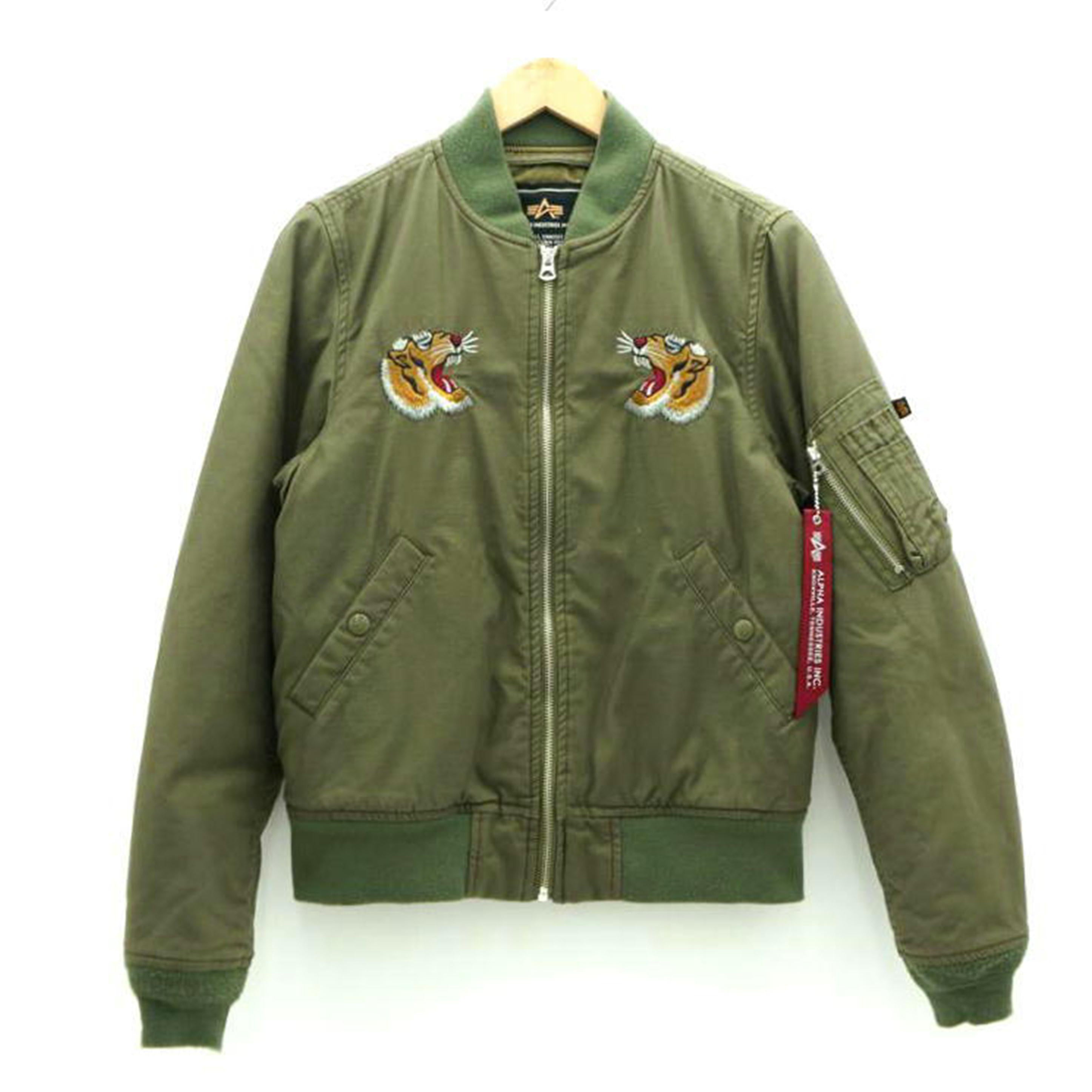 ALPHA アルファ/ALPHA ブルゾン ジャケット カーキ/TA7025-019//Bランク/78