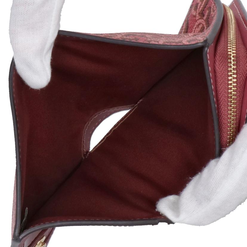 COACH コーチ/スナップウオレット・シグネチャーモノグラムプリント/CF522//M22**/Aランク/94