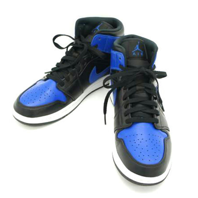 NIKE NIKE/エア ジョーダン 1 ミッドハイパーロイヤル/554724-077//00194501095402/ABランク/85