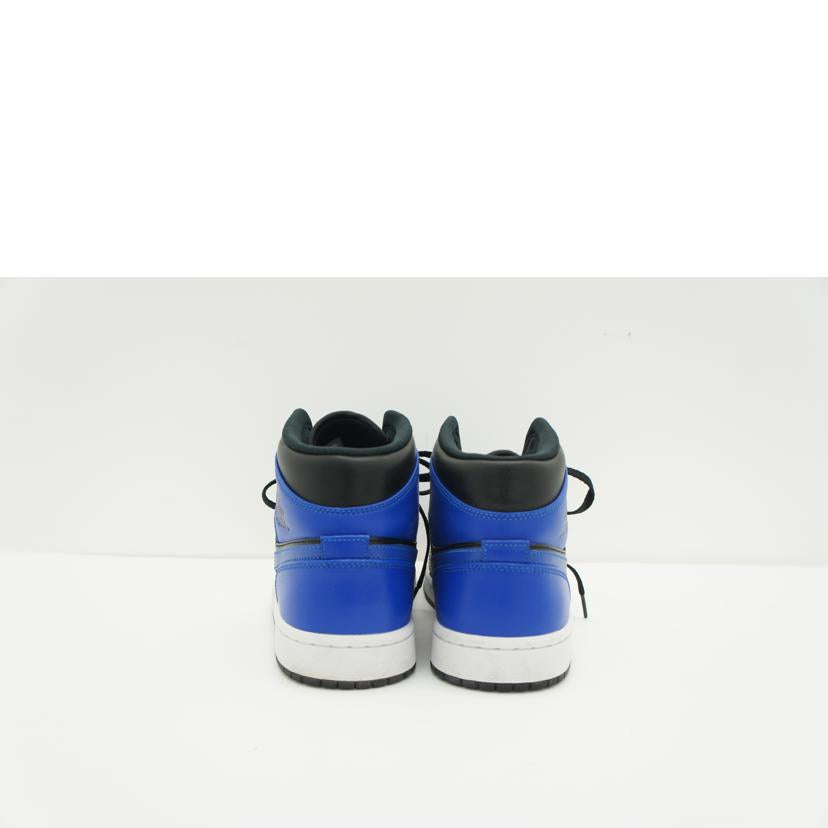 NIKE NIKE/エア ジョーダン 1 ミッドハイパーロイヤル/554724-077//00194501095402/ABランク/85