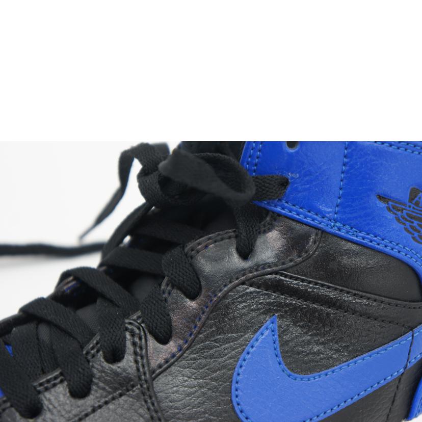 NIKE NIKE/エア ジョーダン 1 ミッドハイパーロイヤル/554724-077//00194501095402/ABランク/85
