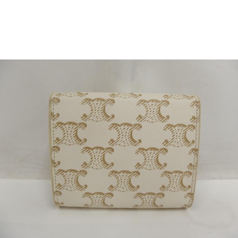 CELINE セリーヌ/トリオンフ折り財布//Aランク/82