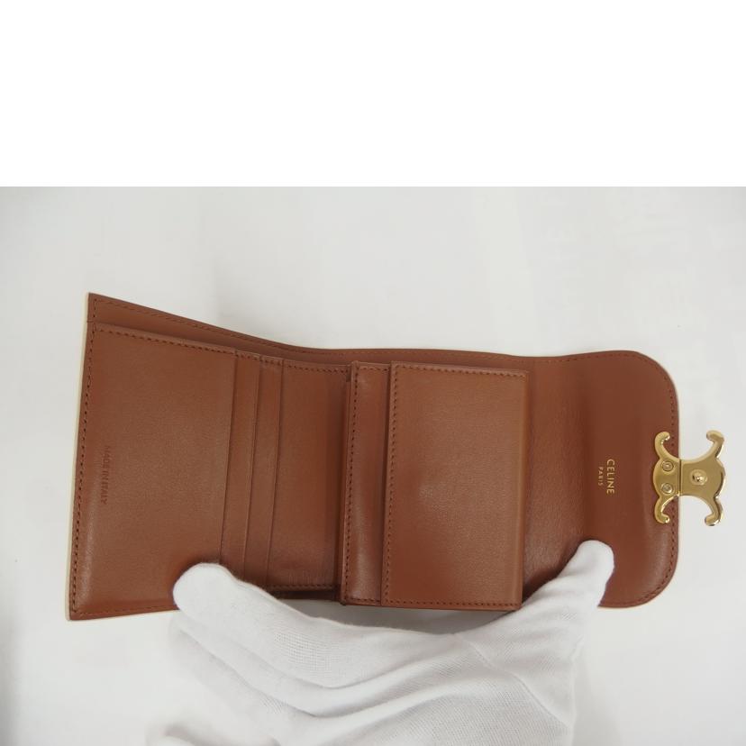 CELINE セリーヌ/トリオンフ折り財布//Aランク/82