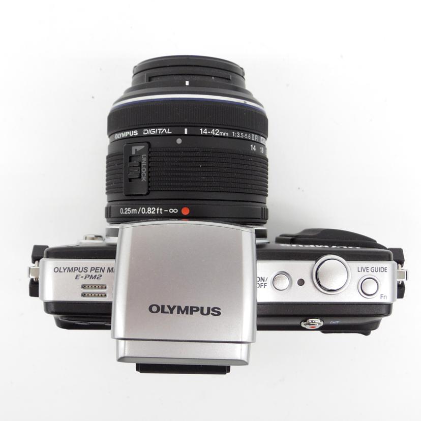 OLYMPUS オリンパス/ミラーレス一眼/PEN mini E-PM2Wズームキット/PEN mini E-PM2Wズームキット//BGB502157/Bランク/75