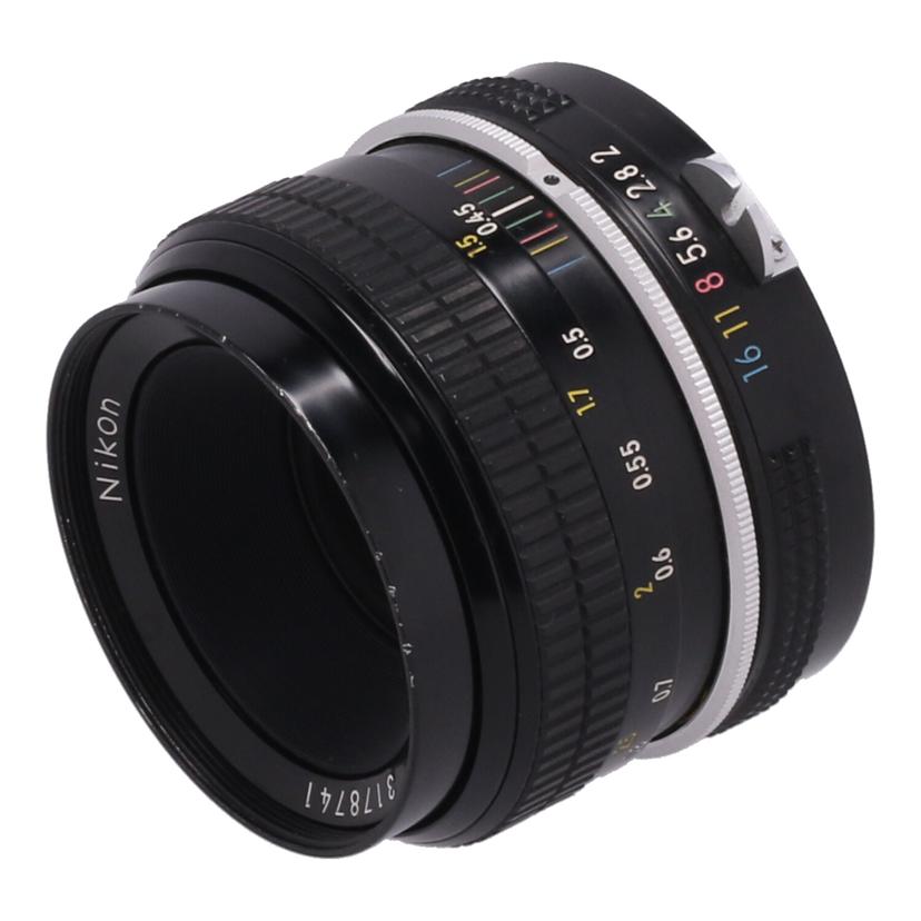 Nikon ニコン/交換レンズ/50mm/NIKKOR 50mm F1.4 非AIマウント//3178741/Bランク/62