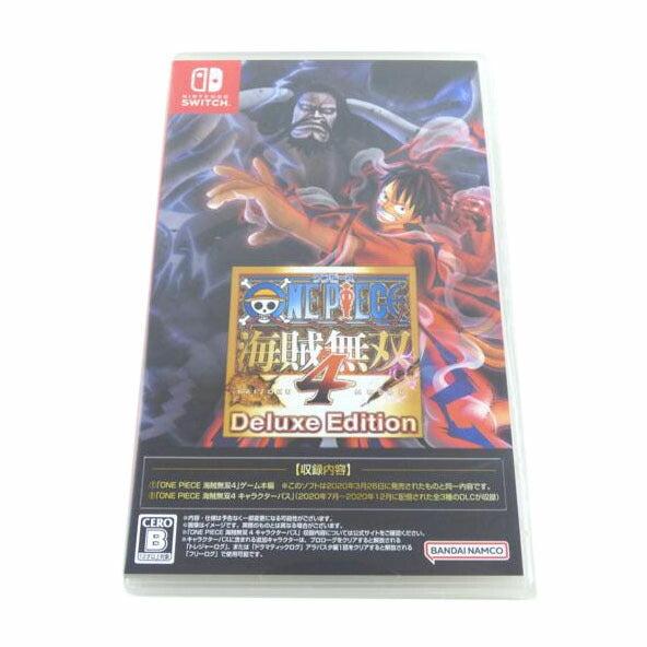 BANDAI NAMCO バンダイナムコエンターテインメント/ONE PIECE 海賊無双4 Deluxe Edition//ABランク/64