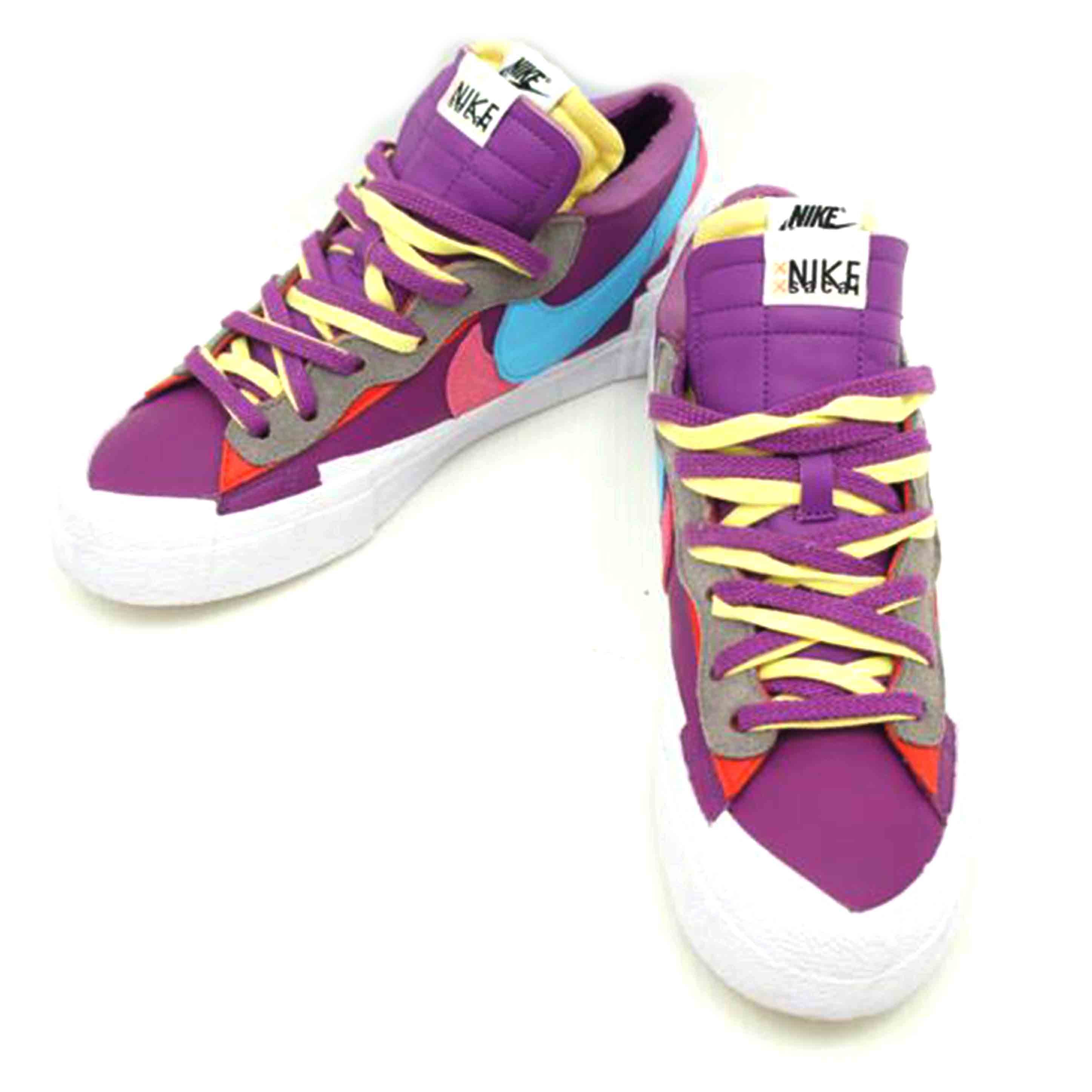 NIKE NIKE/カウズ×サカイ×ナイキ ブレイザーローパープルダスク/DM7901-500//ABランク/85