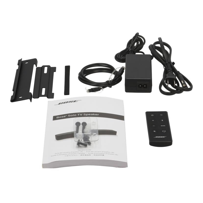 BOSE ボーズ /サウンドバー/Solo 5 TV sound system/732522-3170//074226Z92110025AE/Aランク/62