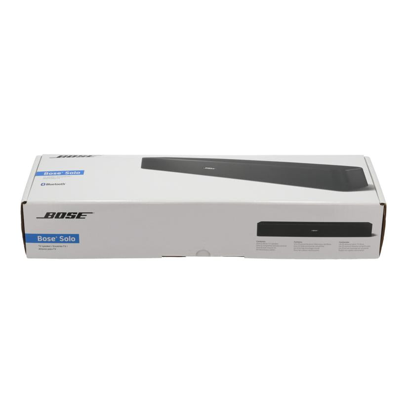 BOSE ボーズ /サウンドバー/Solo 5 TV sound system/732522-3170//074226Z92110025AE/Aランク/62