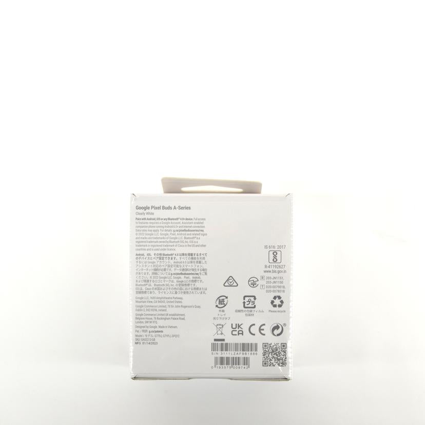 google/イヤホン/Pixel Buds-A//3111LZAF9B1886/Sランク/75