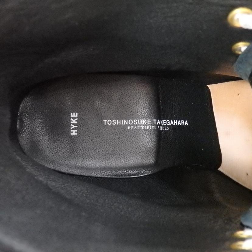 HYKE ハイク/TOSHINOSUKE TAKEGAHARA アンクルブーツ/10158//ABランク/77
