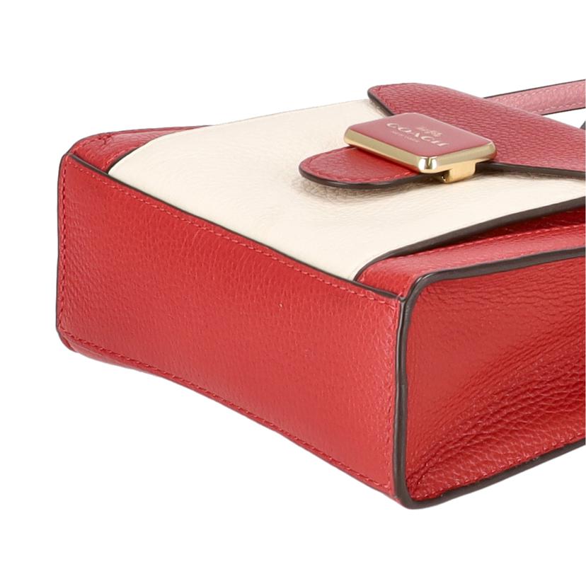 COACH/ミニペッパーカラーブロック2WAYショルダーバッグ/C6994//K21**/Aランク/85