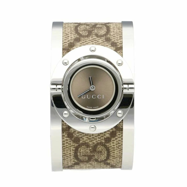 GUCCI グッチ/GGスプリームバングルクオーツ/112//118*****/Aランク/91