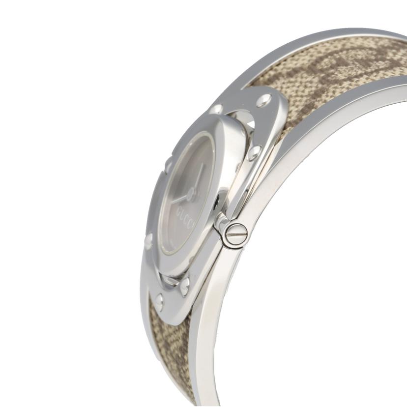 GUCCI グッチ/GGスプリームバングルクオーツ/112//118*****/Aランク/91