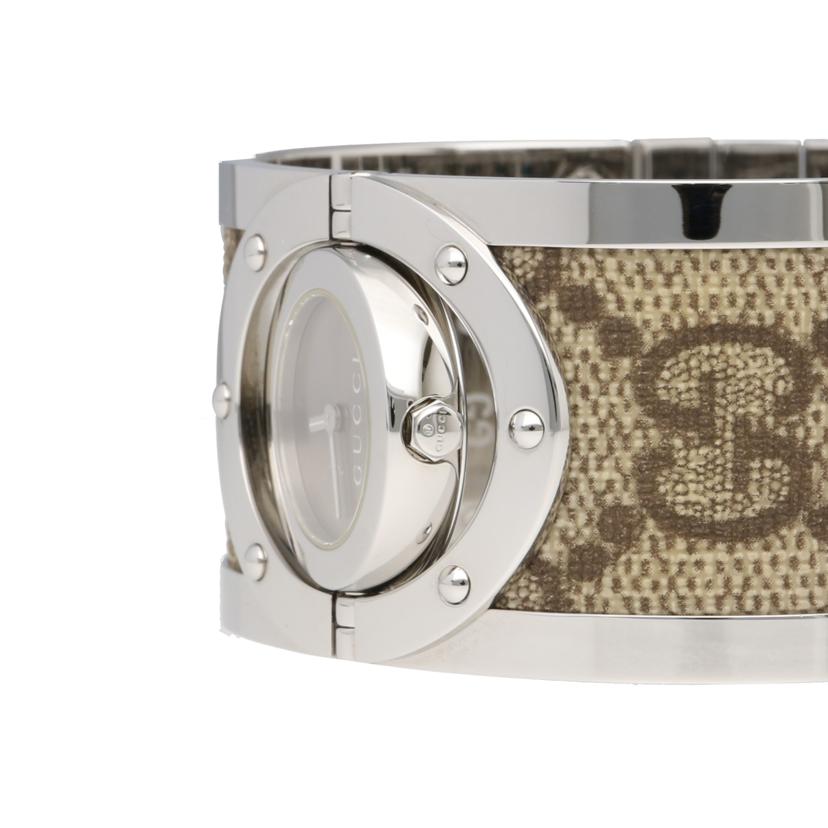GUCCI グッチ/GGスプリームバングルクオーツ/112//118*****/Aランク/91