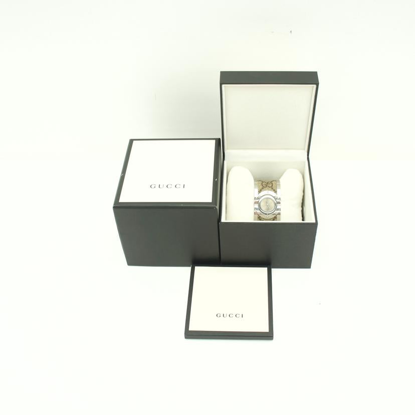 GUCCI グッチ/GGスプリームバングルクオーツ/112//118*****/Aランク/91