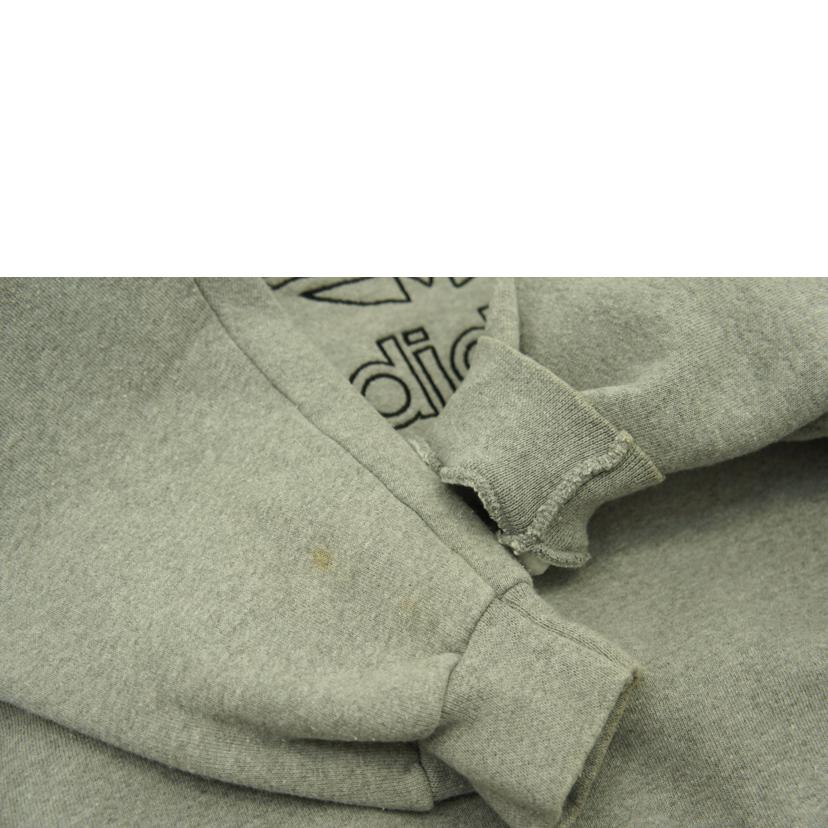 adidas アディダス/80s クルーネック トレーナー スウェット USA製/L/グレー//Bランク/01