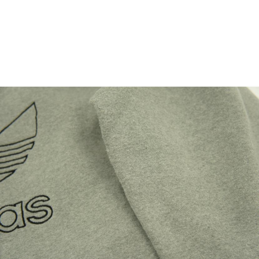 adidas アディダス/80s クルーネック トレーナー スウェット USA製/L/グレー//Bランク/01