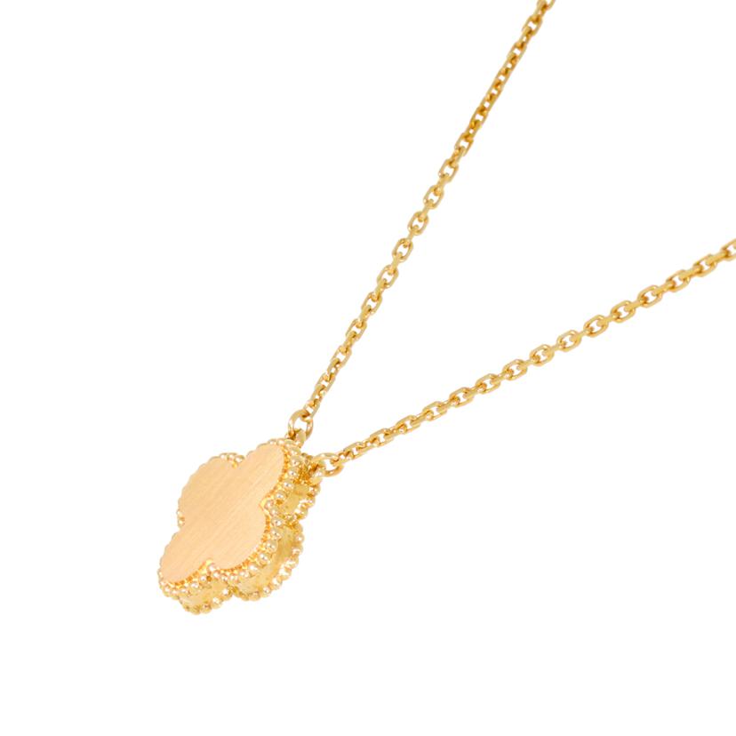 Van Cleef & Arpels ヴァンクリーフアンドアーペル/Au750ヴィンテージアルハンブラ2018ホリデー限定ネックレス//Aランク/18