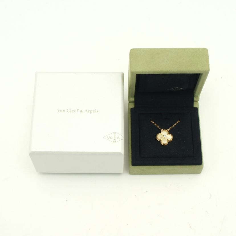 Van Cleef & Arpels ヴァンクリーフアンドアーペル/Au750ヴィンテージアルハンブラ2018ホリデー限定ネックレス//Aランク/18