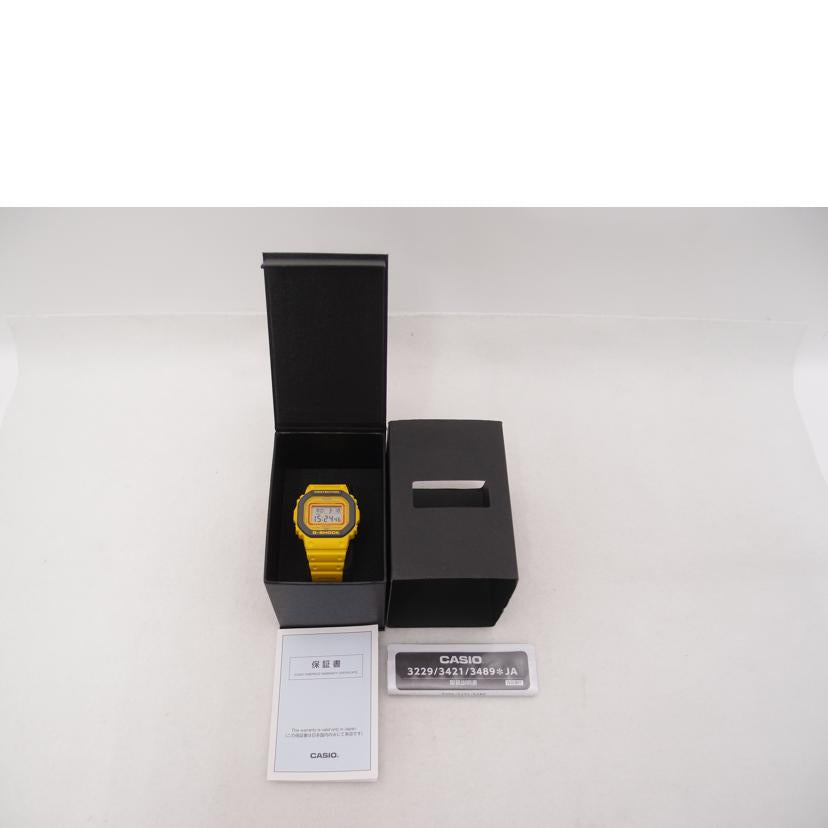 CASIO カシオ 腕時計 デジタル イエロー 90's SPORT COLORシリーズ/G-SHOCK/5600シリーズ/スポーティーカラー/クォーツ/DW-5610Y-9JF//322*/Aランク/69