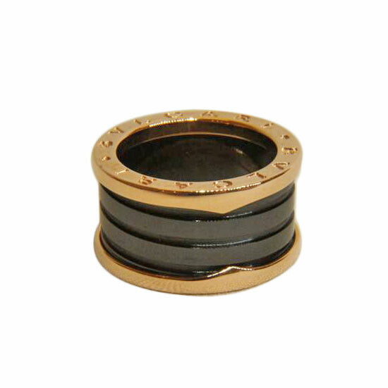 BVLGARI ブルガリ/750PG/セラミックB-zero1リング/K18PG//☆2735AL/Aランク/92