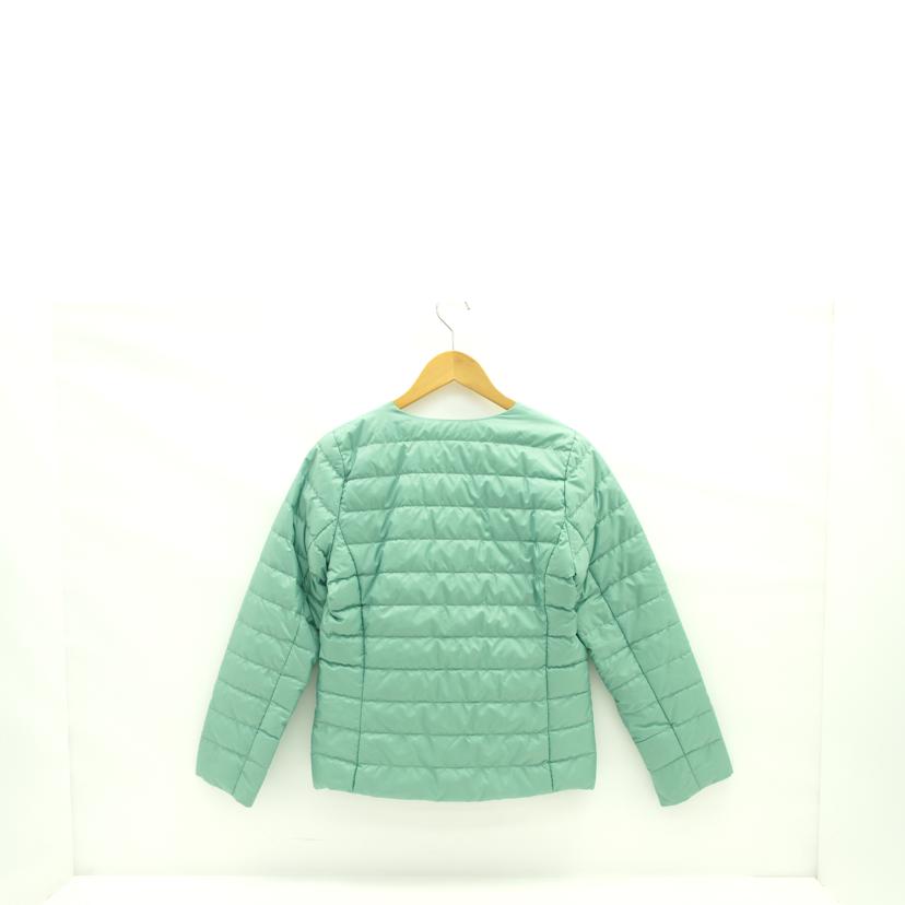BLUE LABEL CRESTBRIDGE ブルーレーベル/ノーカラーダウンジャケットグリーン/55C15-294-70//Aランク/24