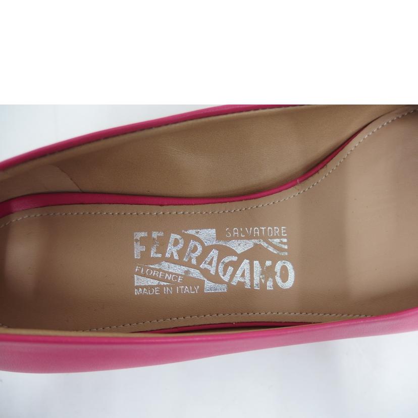 FERRAGAMO フェラガモ/FERRAGAMO サルヴァトーレーフラット シューズ/PK//ABランク/82