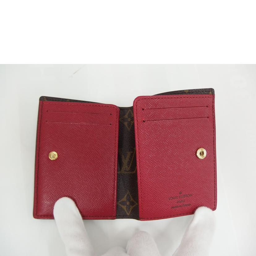 LV ルイ・ヴィトン/ポルトフォイユマリー/ルージュ/M93802//MI3***/Bランク/82