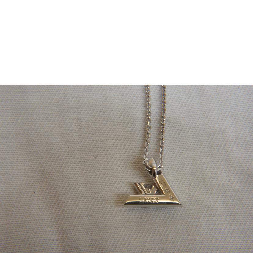 LV ルイ・ヴィトン/Au750パンダンティフLVヴォルトワンPMネックレスK18WG/9261181132725//E54318/Aランク/92