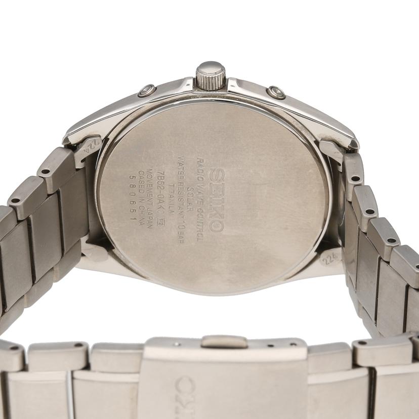 SEIKO セイコー/SPIRIT 電波ソーラー/SBTM229//580***/Aランク/09