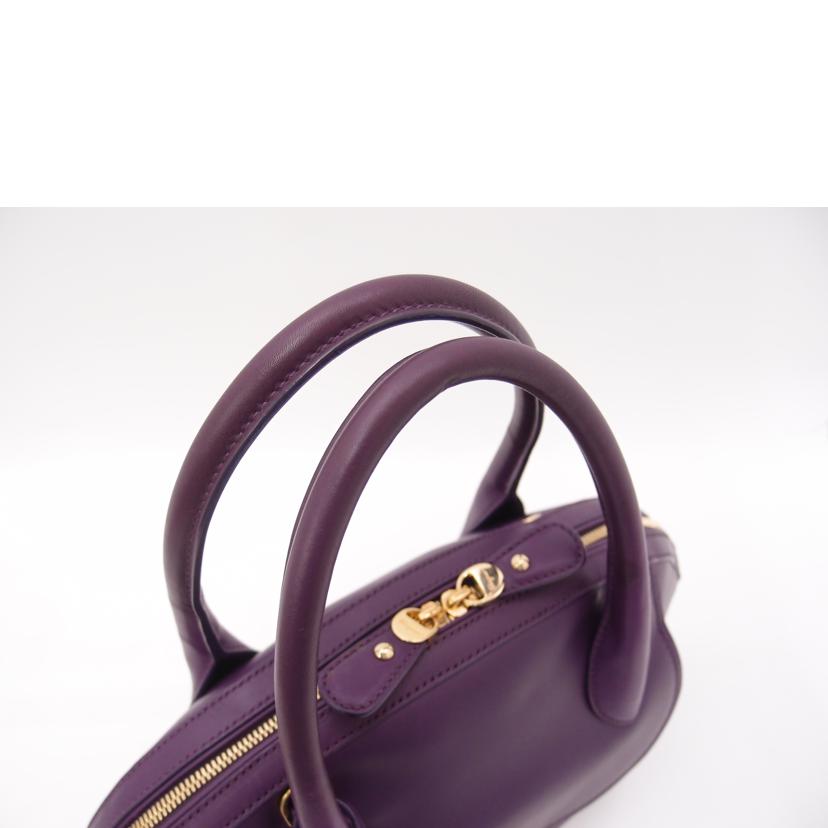 Ferragamo フェラガモ/フィアンマ2wayハンド/パープル/ //Aランク/69