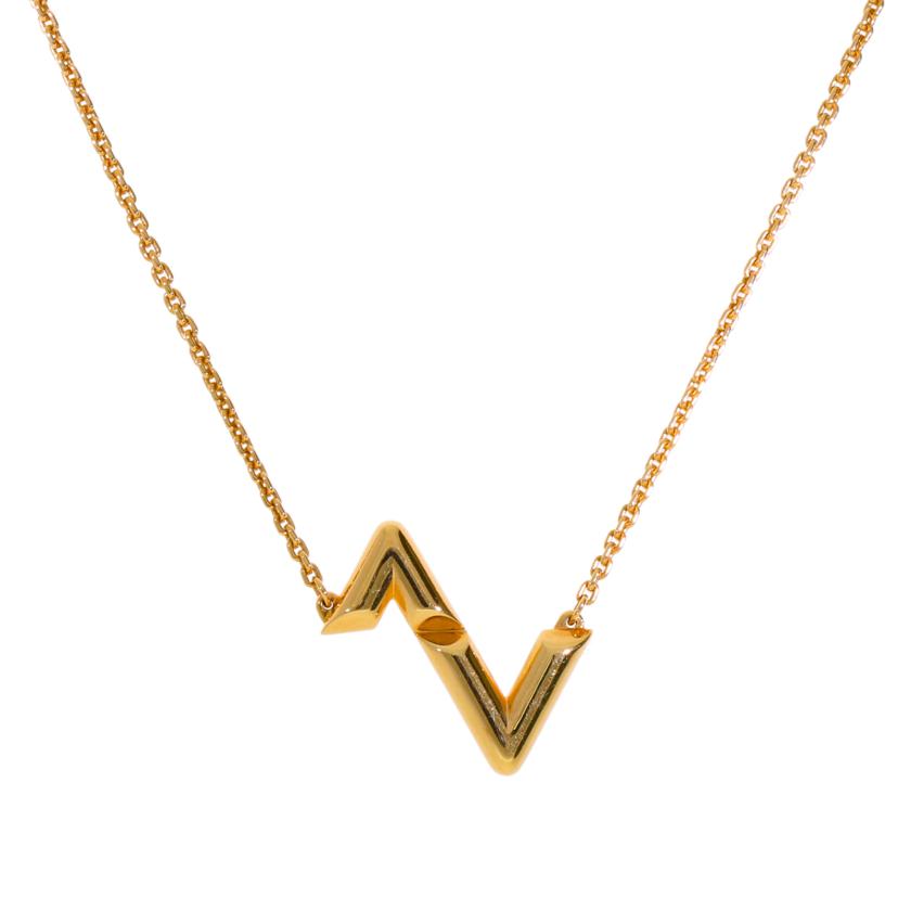 LV ルイ・ヴィトン/750ヴォルト アップサイドダウンネックレス//Aランク/18